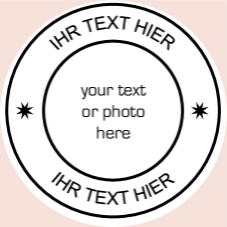 Round Stamps   – Design and order online yourself  Round Stamps   – Design and order online yourself