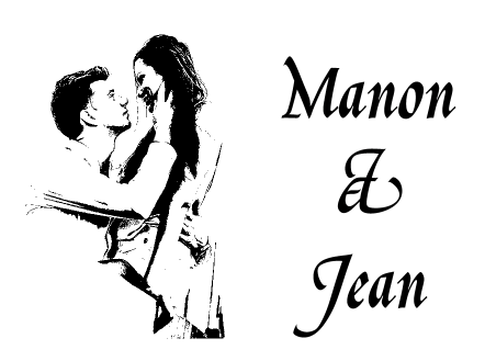 Tampons de mariage   – Timbre pour la plus belle fête de la vie  