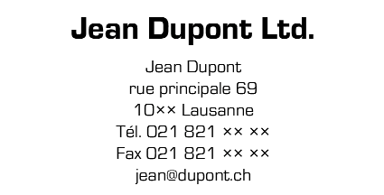 Tampons d'adresse sans cadre   – Concevoir et commander en ligne 