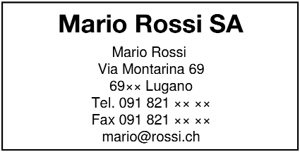 Timbri dell'indirizzo con cornice   – Progettazione e ordinazione online 