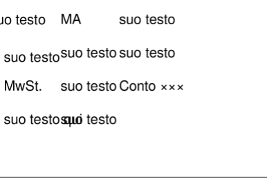 Scegliere questo modello: 1406