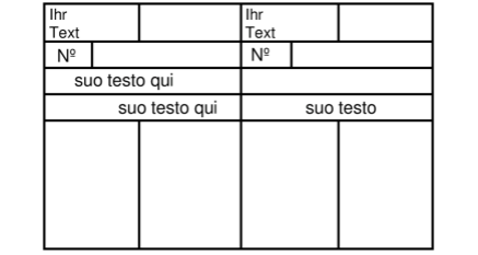 Scegliere questo modello: 1423