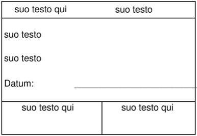 Scegliere questo modello: 5124