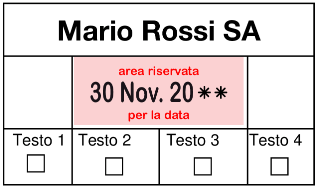 Scegliere questo modello: 5168