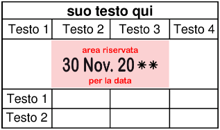 Scegliere questo modello: 5169