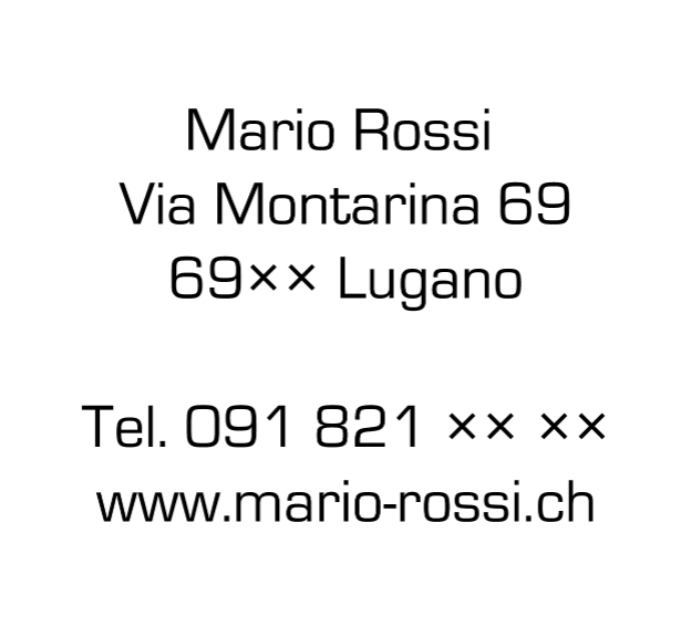 Scegliere questo modello: 7603