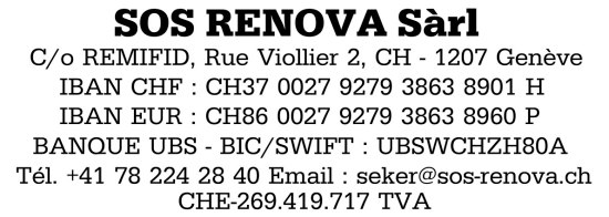 Tampons d''adresse sans cadre