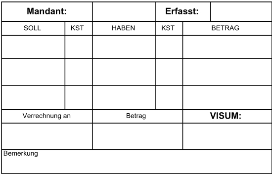 Timbri per l''assegnazione dei conti