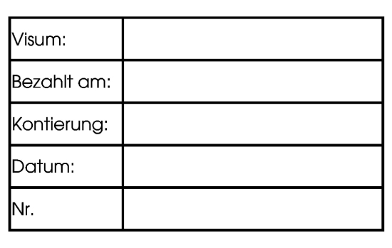 Adressstempel mit Motiven für Kinder