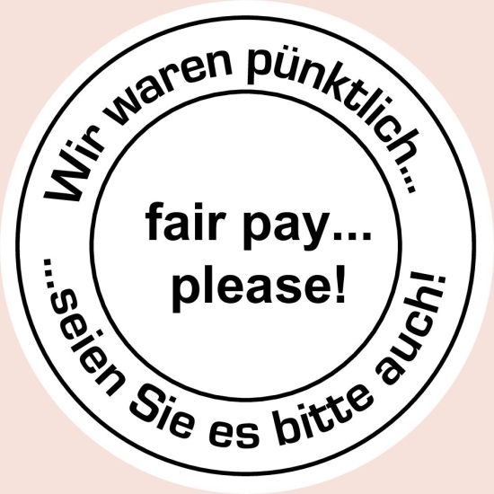 Account assignment stamp