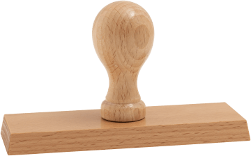 Holzstempel 140×40 mm (979)