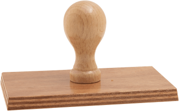 Wooden stamp 150×90 mm (1060)