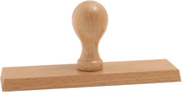 Holzstempel 200×50 mm (10123)