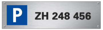 Individuelle Parkplatz­beschriftung (532)