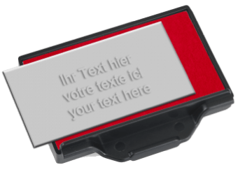 Trodat Professional 52040: Nur neue Textplatte Trodat Professional 52040: Nur neue Textplatte