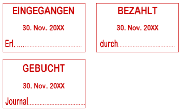 Trodat Professional 5430/L: Reprint 1819