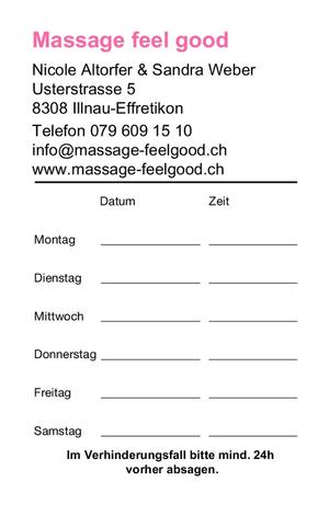 Visitenkarten-Bestellung 368003