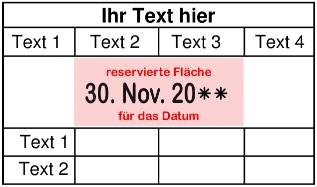 Vorlage wählen: 5169