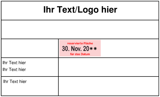 Trodat Professional 54120: Vorlage 6571